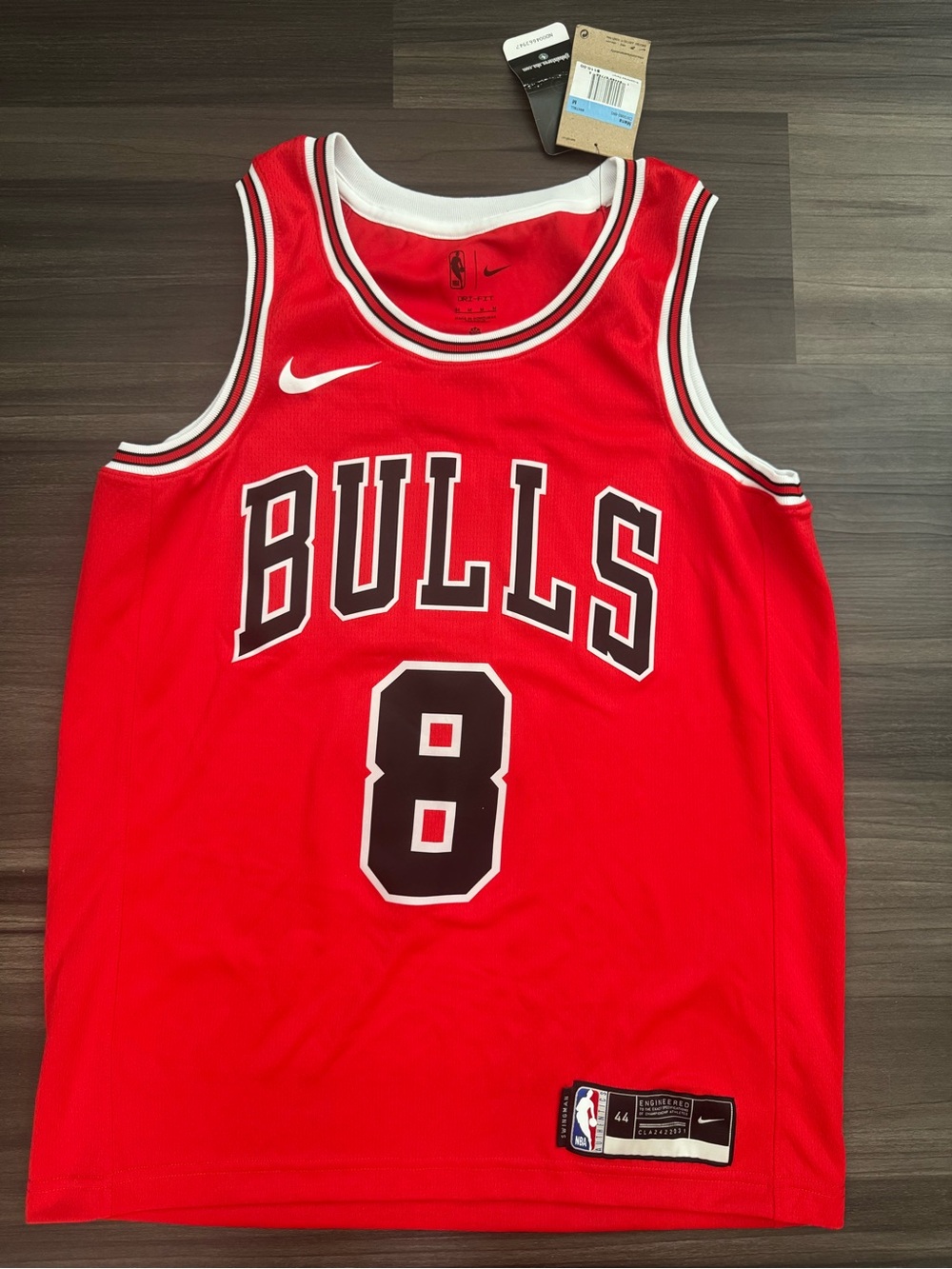 Nike Zach LaVine #8 Chicago Bulls NBA Swingman Jersey Men 44 Medium